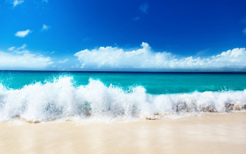 Blue beach Download HD Wallpapers and Free Images