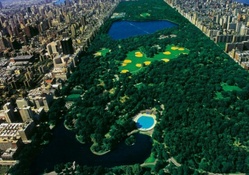panorama of central park nyc