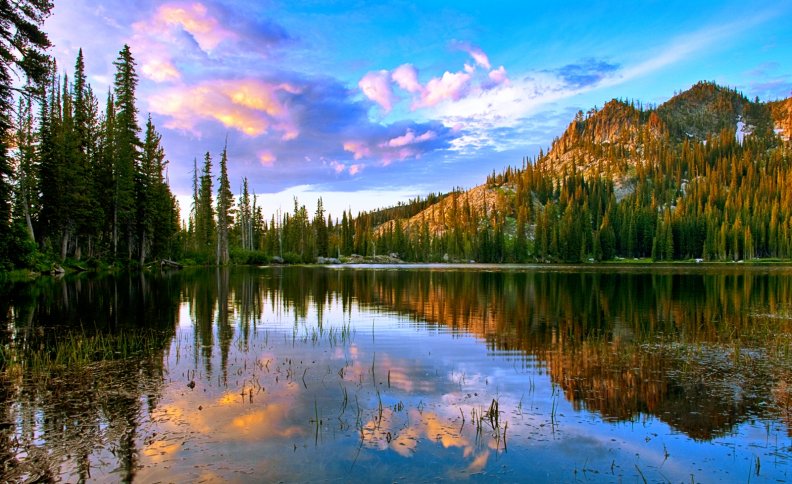 Blue Lake Sunrise