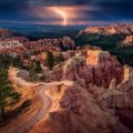 Lightning Over Bryce Canyon