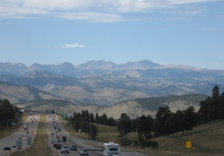 Rocky Mountains near Denver