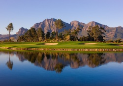 Beautiful Golf hole in Knysna, South Africa