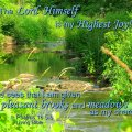 God is My Highest Joy
