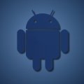 Dark Blue Emboss Android