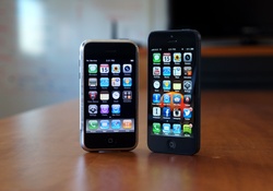 original iphone and new iphone