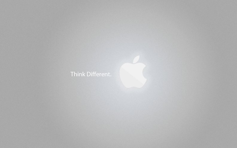 Think Different. Apple