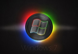 Windows Seven Neon Logo