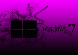 Windows 7 black pink