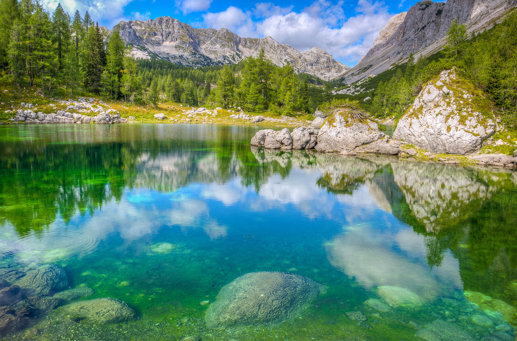 * Beautiful lake in Slovenia *
