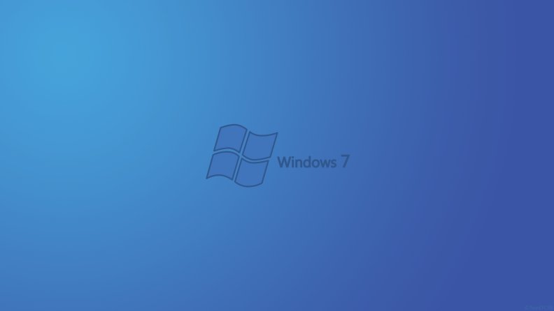 Windows 7 Blue
