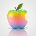 Colorful apple
