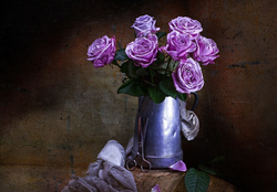 * Purple roses *