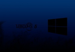 Windows 8 blue black