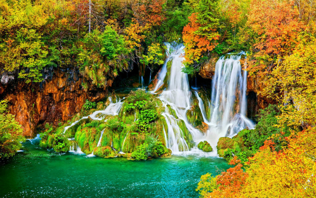 Beautiful waterfalls