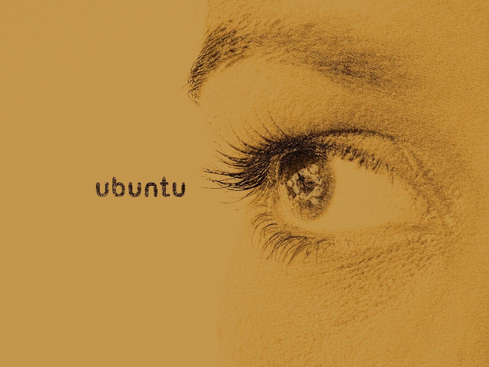 ubuntu _ eye sketch