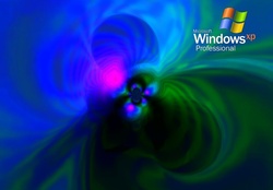Windows XP Professional Tie Dye