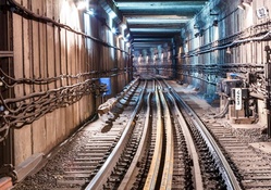 Subway tracks