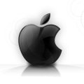 Black apple design