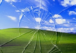 Cracked Windows Screen