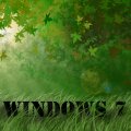 windows 7 grass XD