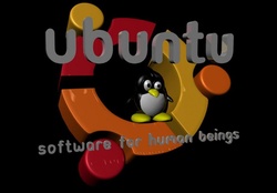 3D Ubuntu Logo