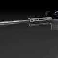 Barrett  M82A3 3D model