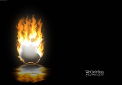 Burning Apple