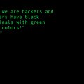 we are hackers...