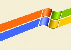 Flying Windows Logo
