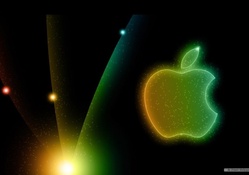 Neon apple