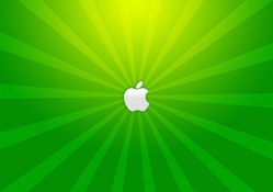 Stripey Green Apple