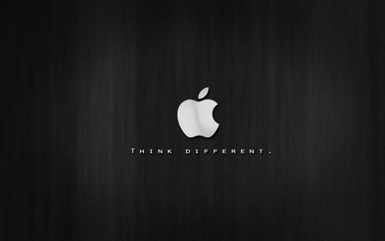 just think diffrent_Apple