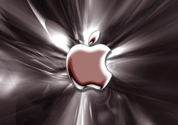 Apple logo splash design