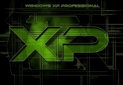 Windows XP Professional Green Theme