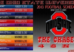 2013 FOOTBALL SCHEDULE FOR THE OHIO STATE BUCKEYES