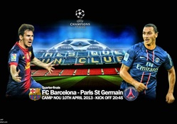 FC Barcelona _ Paris St Germain Champions League 2013
