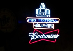 NFL Budweiser Neon