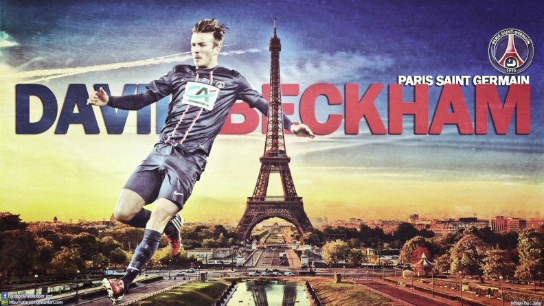 David Beckham PSG Wallpaper