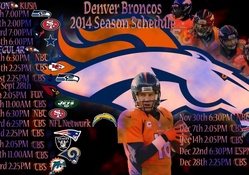 Denver Broncos 2014 Schedule