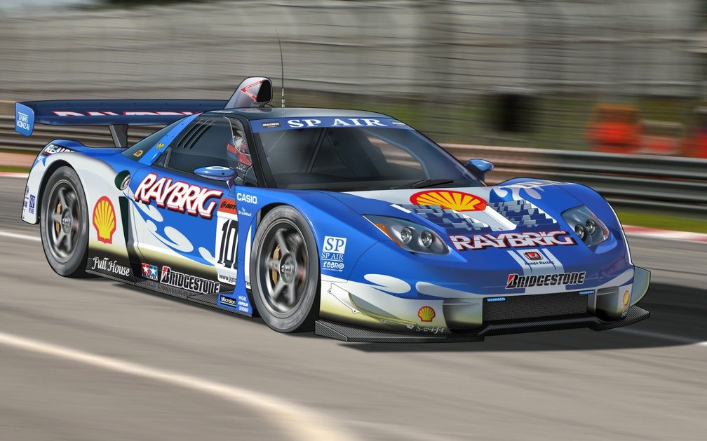 Team Raybrig Honda NSX_R Super GT race car