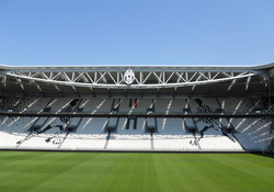 Juventus Stadium in silent