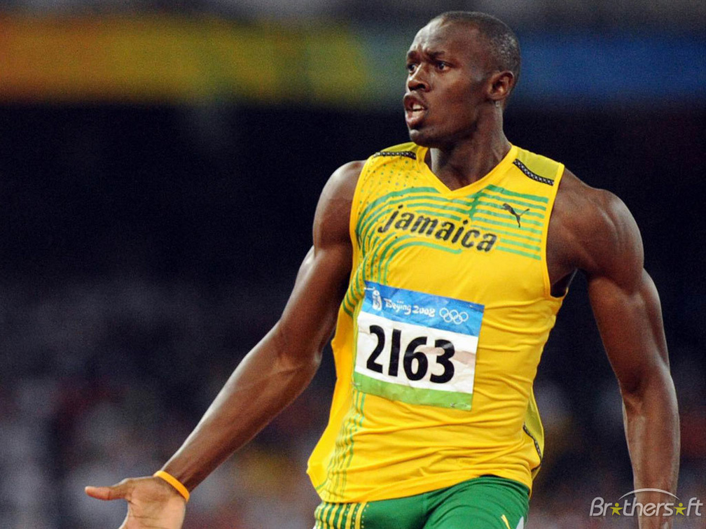 Usain Bolt fast, faster, Fastest:_) :_) :_) :_) :_)