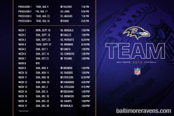 Ravens 2012 Schedule