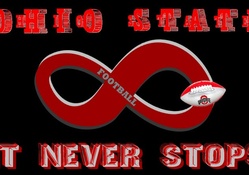 OHIO STATE FOOTBALL, IT NEVER STOPS