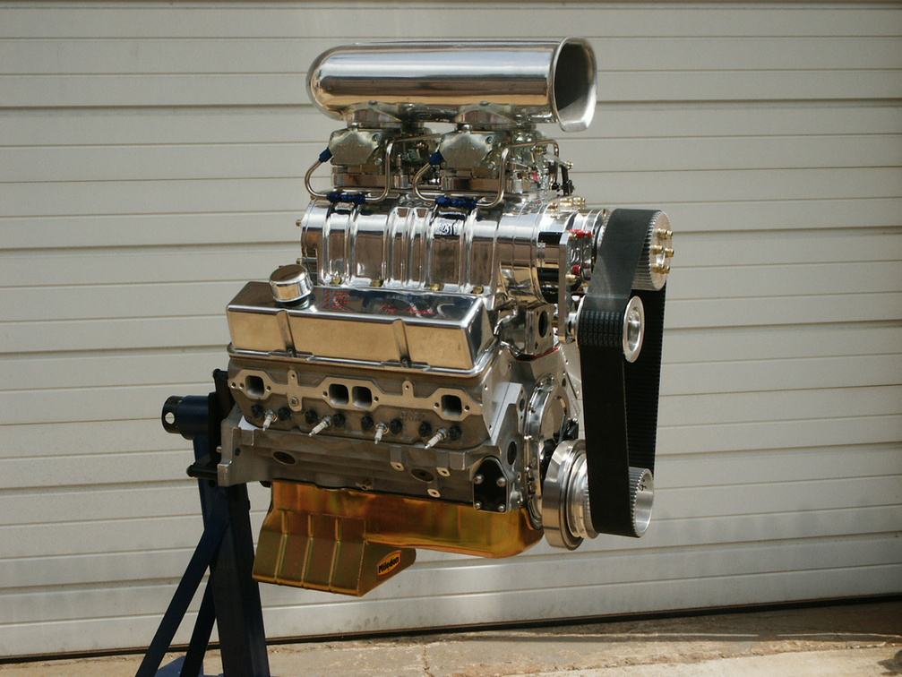 Supercharged Chevy 350
