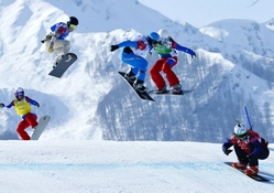 Sochi Olympics Snowboard Cross