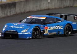 Team Calsonic Nissan GTR Super GT race car
