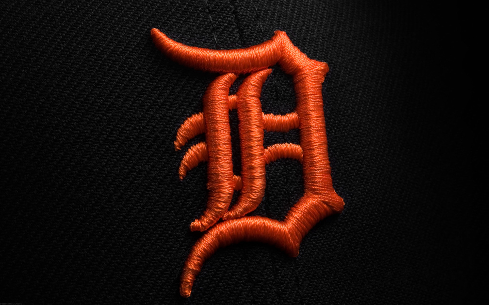 Detroit tigers Old English D