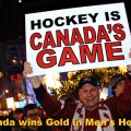Vancouver Fans Celebrating Gold