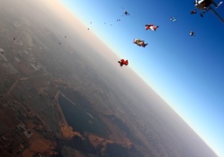 Amazing Skydiving View
